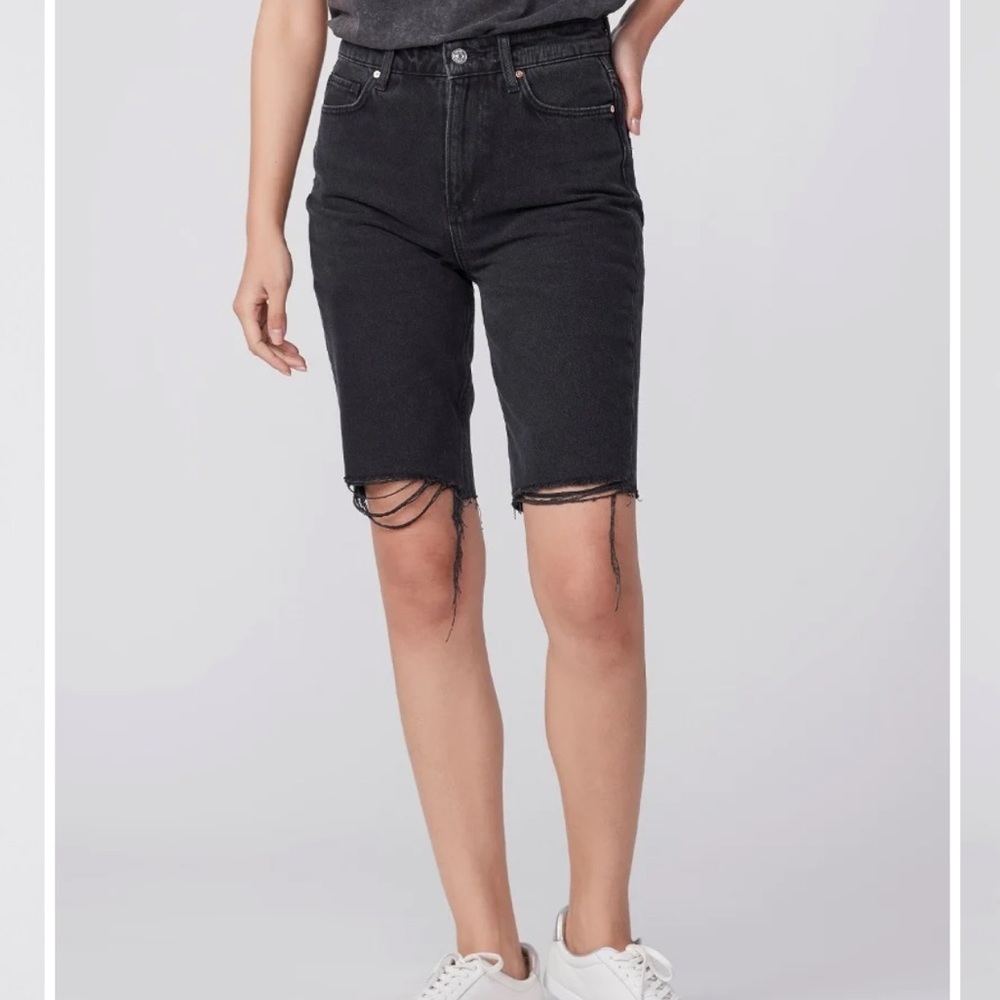 Paige Premium Denim - Robbie High Rise Shorts